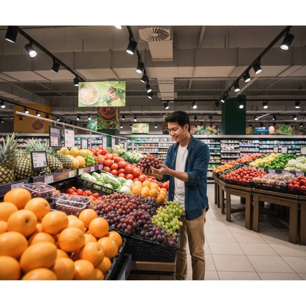 Einkauf im Supermarkt