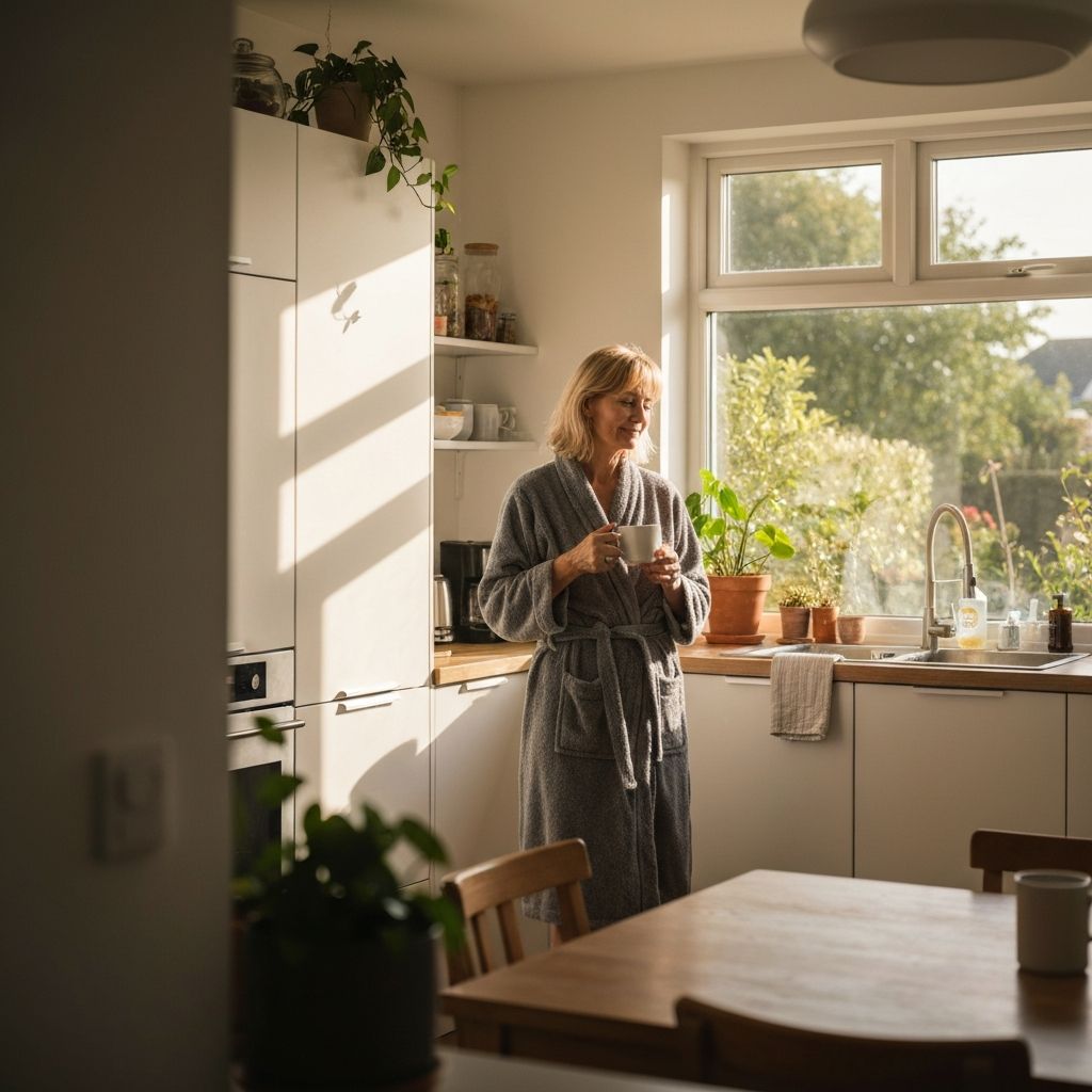 Morgendliche Routine in der Küche